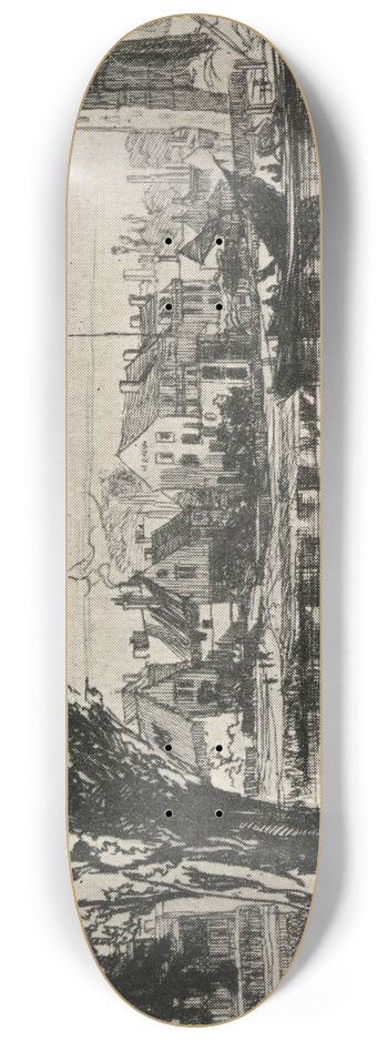 Francis Seymour Haden - Fulham 8.25 inch art skate deck