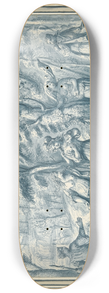 Francois Boitard - Blind MansBuff 8.25 inch art skate deck