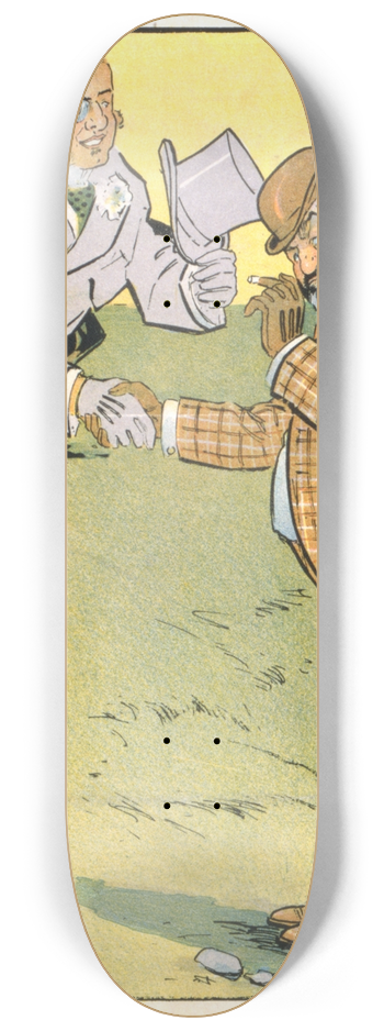 Frank Arthur Nankivell - A natural inference 8.25 inch art skate deck