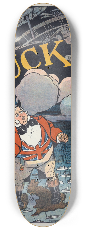 Frank Arthur Nankivell - Old words to a new air 8.25 inch art skate deck