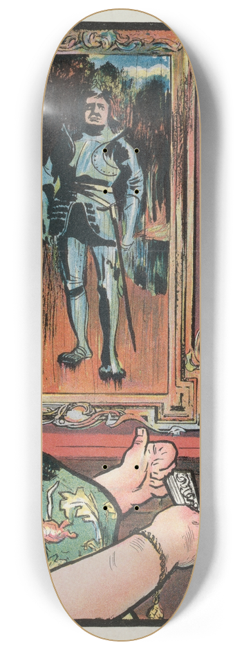 Frank Arthur Nankivell - Self-made 8.25 inch art skate deck