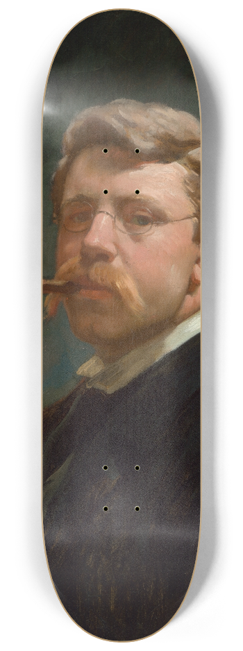Frank Duveneck - Self-Portrait 8.25 inch art skate deck