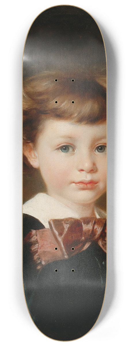 Friedrich Deutsch - Portrait of a Boy 8.25 inch art skate deck