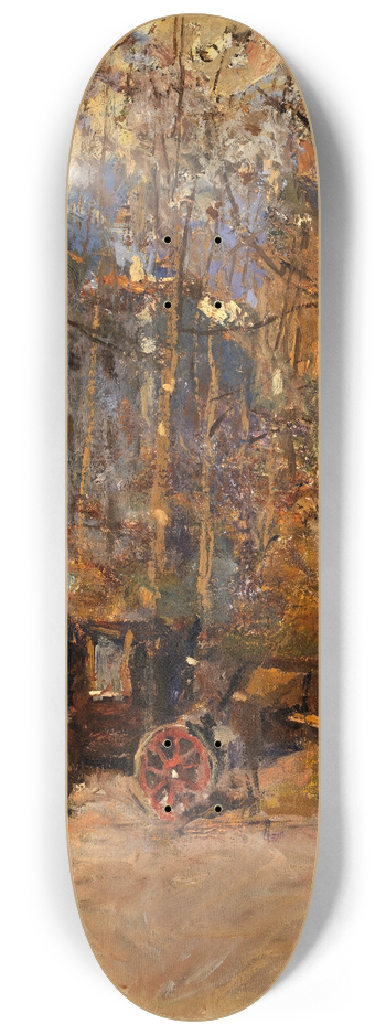 Frank Edwin Scott - Cabs 8.25 inch art skate deck