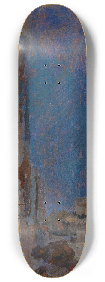 Frank Edwin Scott - Cote aux Environs de Cherbourg 8.25 inch art skate deck
