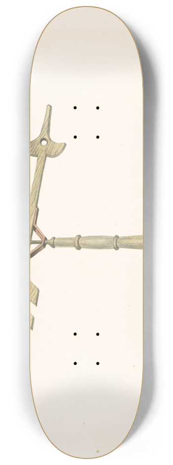 Frank Eiseman - Weather Vane 8.25 inch art skate deck