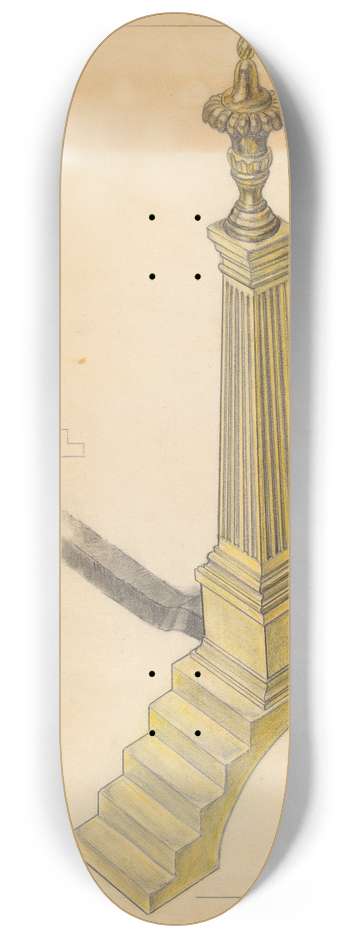 Frank Fumagalli - Andiron 8.25 inch art skate deck