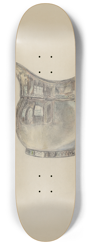 Frank Fumagalli - Silver Pitcher 8.25 inch art skate deck