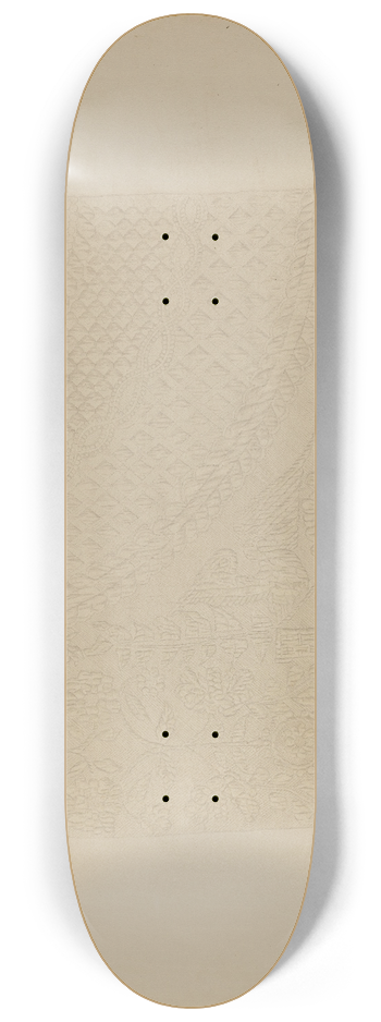 Frank Gutting - Quilt 8.25 inch art skate deck
