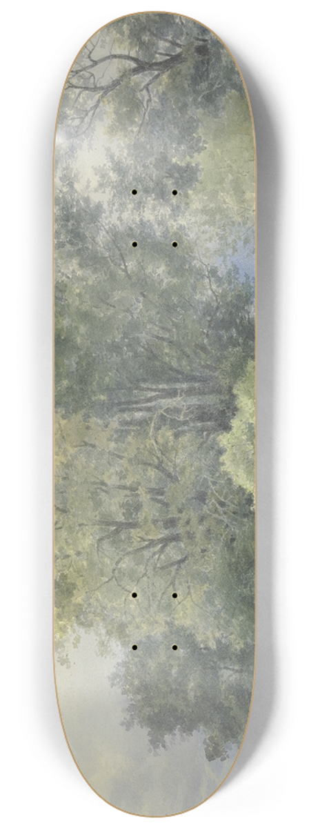 Friedrich Ernst Morgenstern - Frauenchiemsee 8.25 inch art skate deck