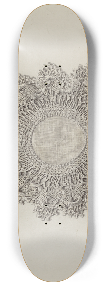 Frank Nelson - Doily 8.25 inch art skate deck