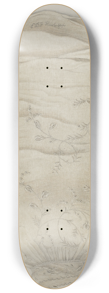 Frank Nelson - Embroidered sleeve 8.25 inch art skate deck
