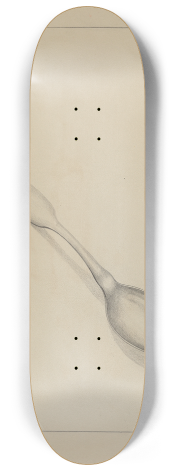 Frank Nelson - Silver Teaspoon 8.25 inch art skate deck