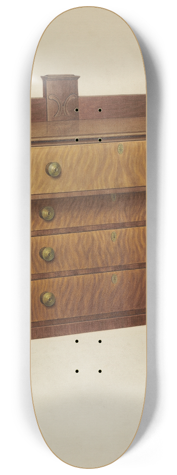 Frank Wenger - Chest of Drawers 8.25 inch art skate deck