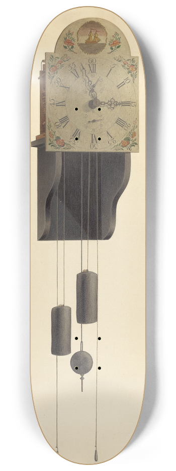 Frank Wenger - Clock 8.25 inch art skate deck