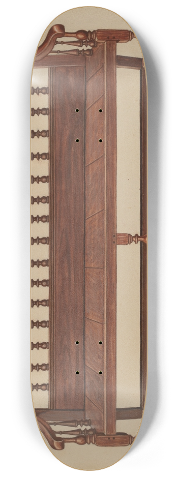 Frank Wenger - Settee 8.25 inch art skate deck