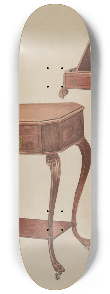 Frank Wenger - Writing or Sewing Table 8.25 inch art skate deck