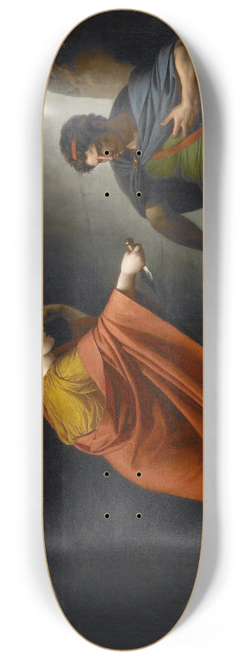 Franois-Andr Vincent - Arria and Paetus 8.25 inch art skate deck