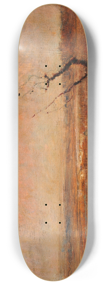 Franois-Auguste Ravier - tude de paysage 8.25 inch art skate deck