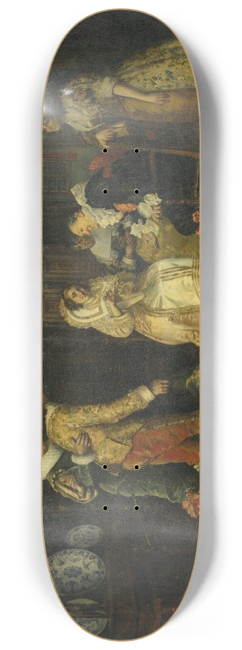 Franois Brunery - The Prospective Suitor 8.25 inch art skate deck