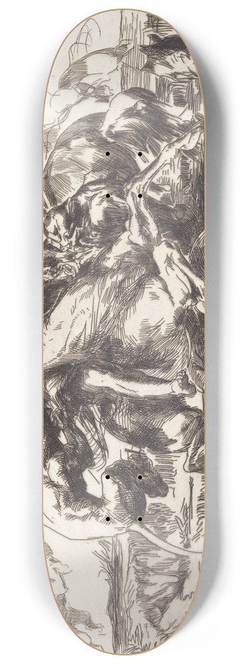 Franois-Nicolas Chifflart - Surprise 8.25 inch art skate deck