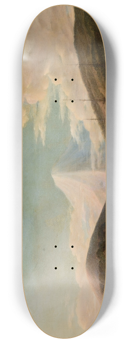 Friedrich Georg Weitsch - Guides boat 8.25 inch art skate deck