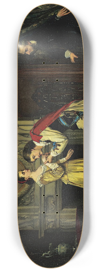 Frans Moormans - The Courtship 8.25 inch art skate deck
