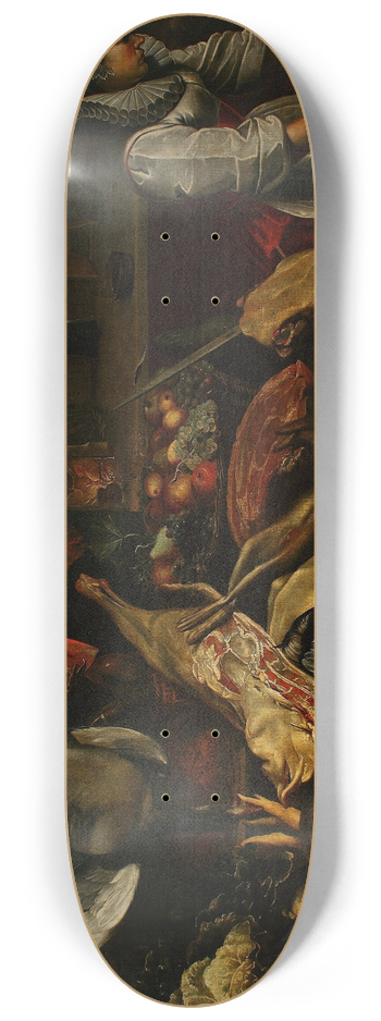 Frans Snijders - Kitchen interior 8.25 inch art skate deck