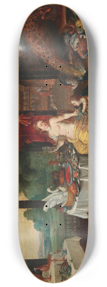 Frans Wouters - Allegory of taste 8.25 inch art skate deck