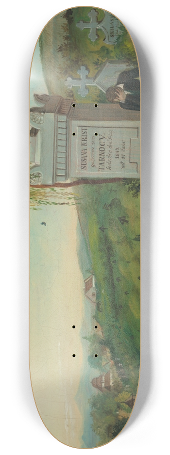 Frantiek Klimkovi - Koick cintorn 8.25 inch art skate deck