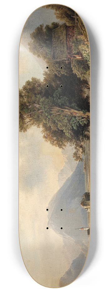 Franz Barbarini - Shepherds Resting 8.25 inch art skate deck