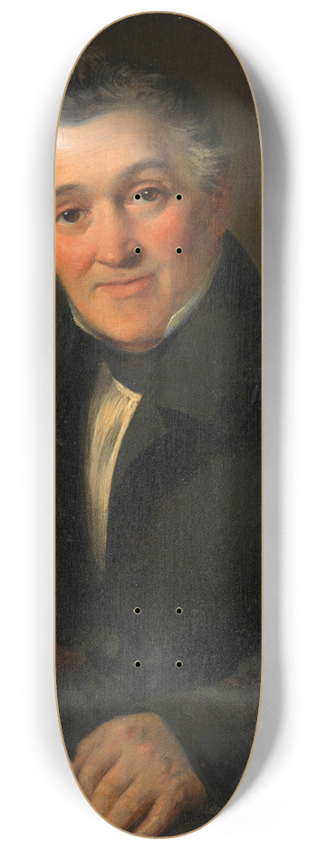 Franz Eybl - Unbekannter Herr 8.25 inch art skate deck