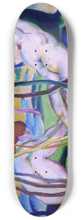 Franz Marc - Nudes under Trees 8.25 inch art skate deck