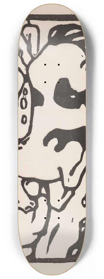 Franz Marc - Ruhende Pferde 8.25 inch art skate deck