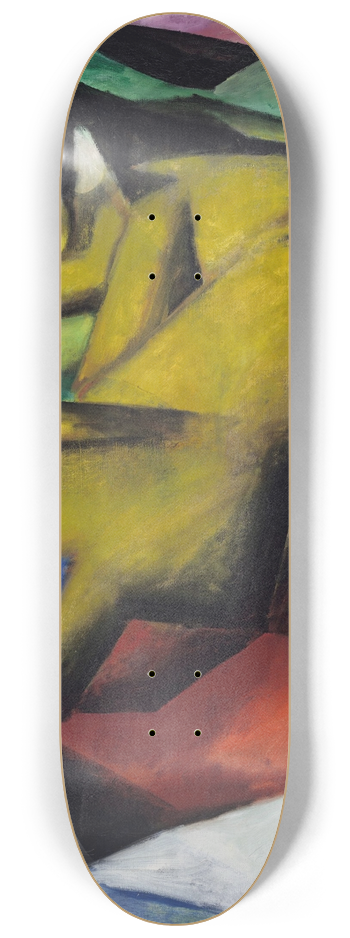 Franz Marc - Tiger 8.25 inch art skate deck