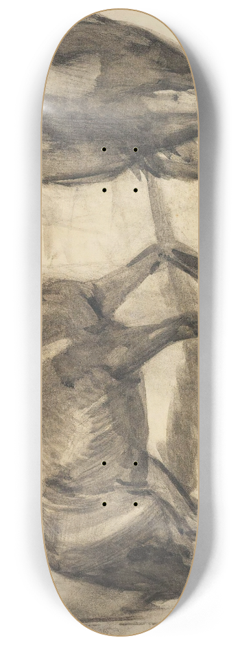 Franz Marc - Zwei Pferde 8.25 inch art skate deck