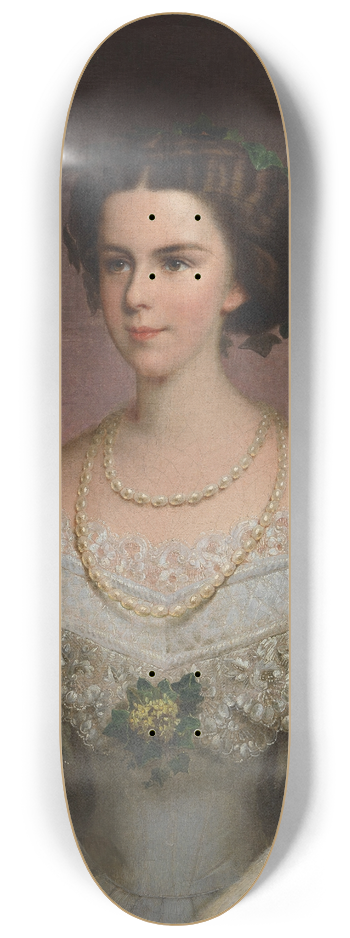 Franz Russ The Elder - Kaiserin Elisabeth 8.25 inch art skate deck