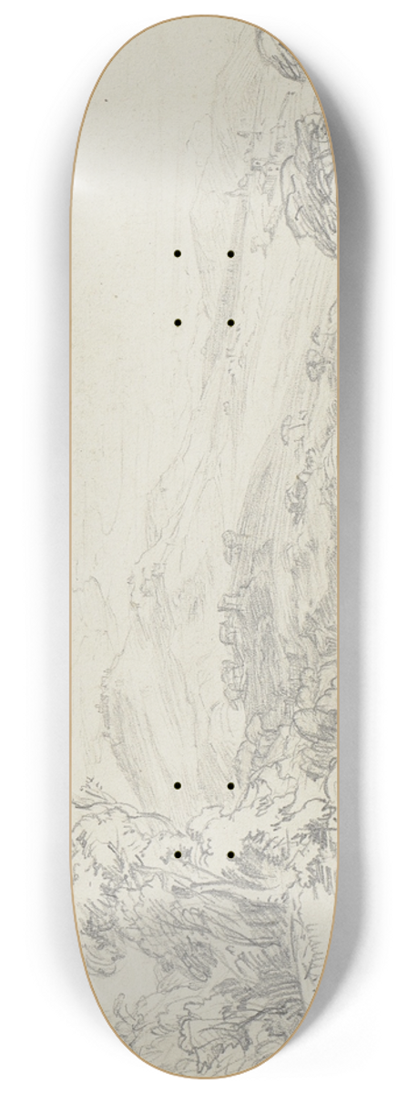 Friedrich Metz - Near Fiesole 8.25 inch art skate deck