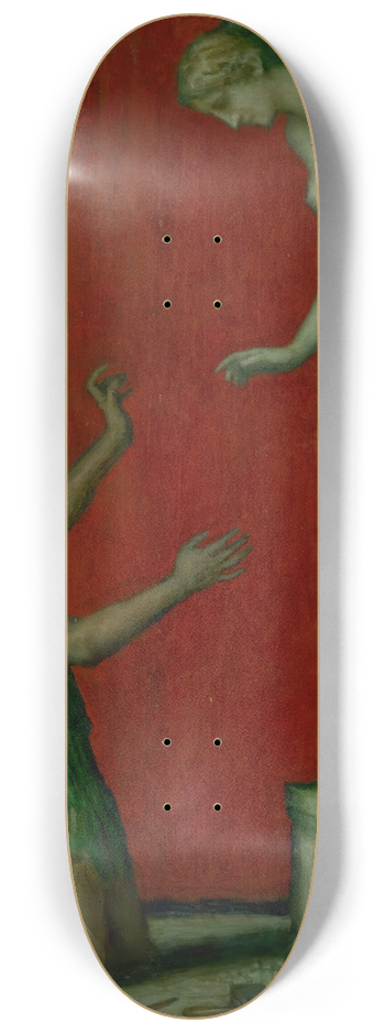 Franz von Stuck - Pygmalion 8.25 inch art skate deck
