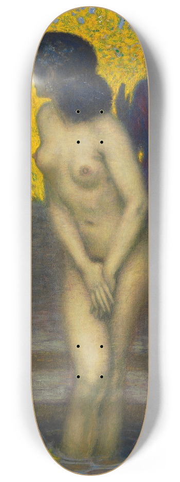 Franz von Stuck - Susanna im Bade 8.25 inch art skate deck