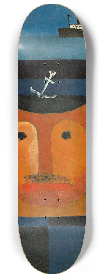 Franz Wilhelm Seiwert - Seemann 8.25 inch art skate deck