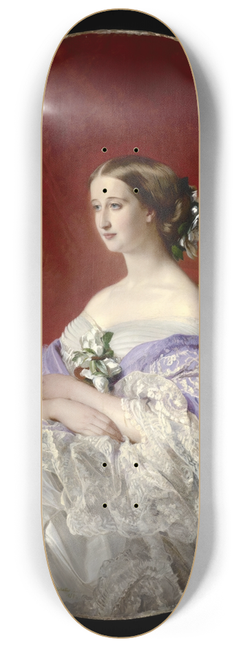 Franz Xaver Winterhalter - Empress Eugnie 8.25 inch art skate deck
