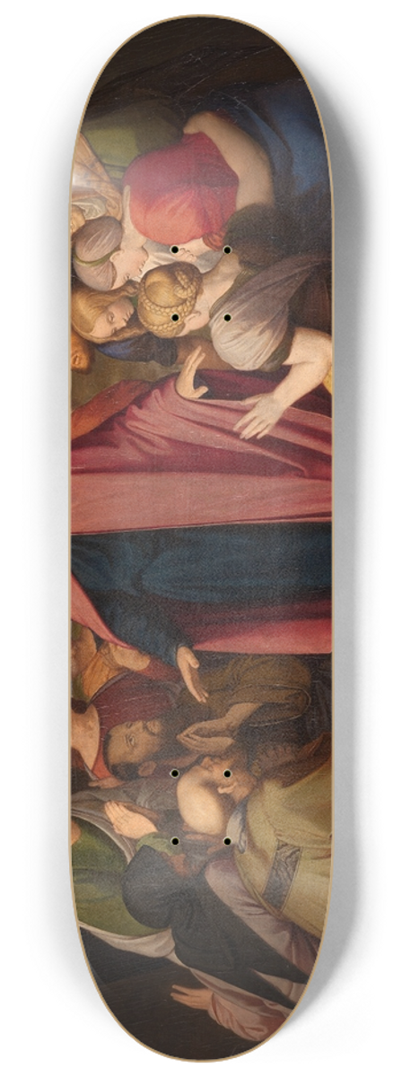 Friedrich Overbeck - Auferweckung des Lazarus 8.25 inch art skate deck
