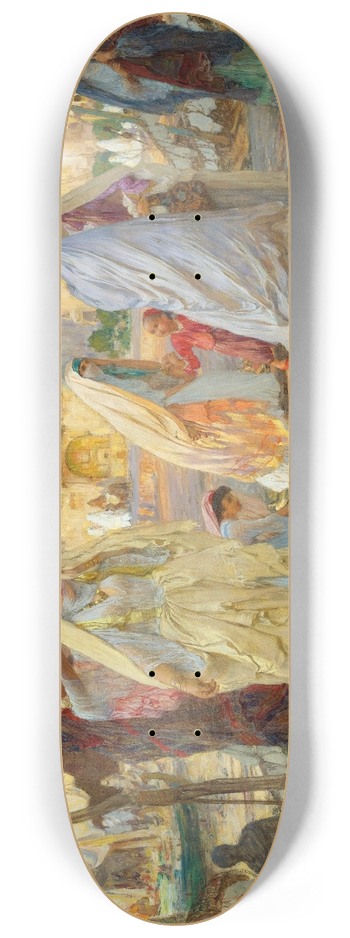 Frederick Arthur Bridgman - Aprs La Fte;-Port Dalger 8.25 inch art skate deck