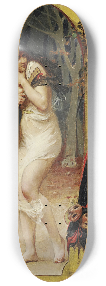 Frederick Arthur Bridgman - La Cigale 8.25 inch art skate deck