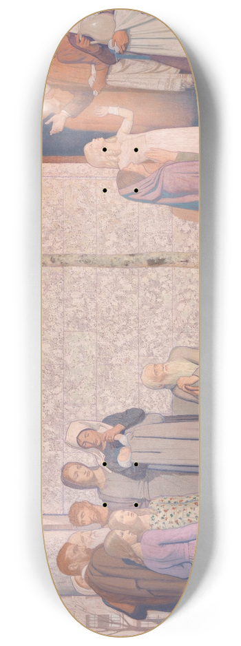 Frederick Cayley Robinson - The doctor 8.25 inch art skate deck