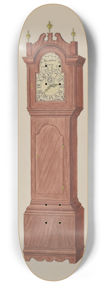 Frederick Jackson - Grandfathers Clock 8.25 inch art skate deck