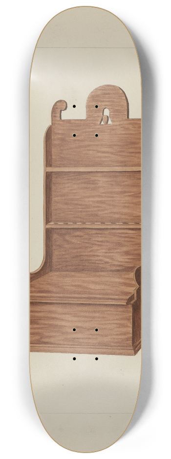 Frederick Jackson - Spoon Rack 8.25 inch art skate deck