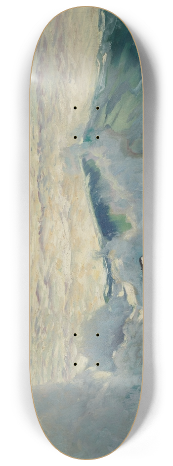 Frederick Judd Waugh - Rocky Coast And Sea 8.25 inch art skate deck