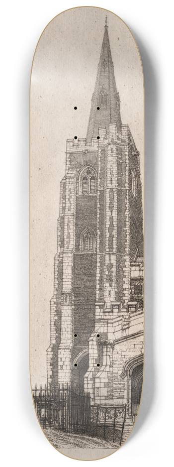Frederick Landseer Maur Griggs - St. Wendreds, March 8.25 inch art skate deck